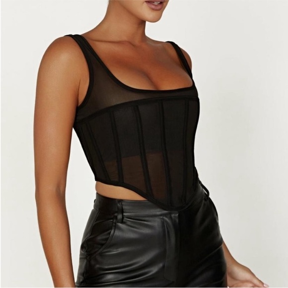 Meshki Tops - Meshki Delaney Corset Bustier Top